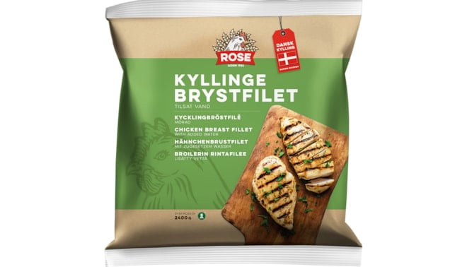 Brystfilet tilsat vand 750g, frost