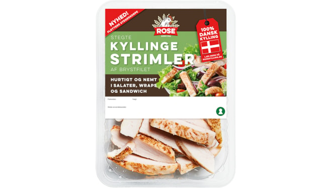 Stegte kyllingestrimler